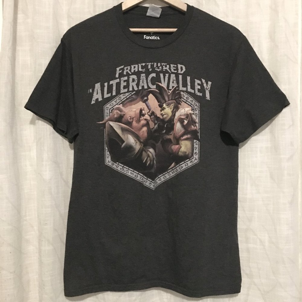 Fanatics Hearthstone Fractured in Alterac Valley T-Shirt Medium Charcoal